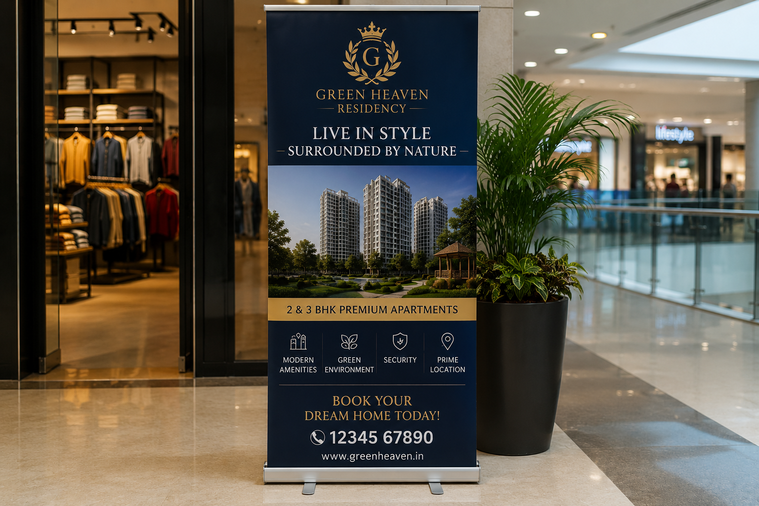 Flex Standee & Banner Printing